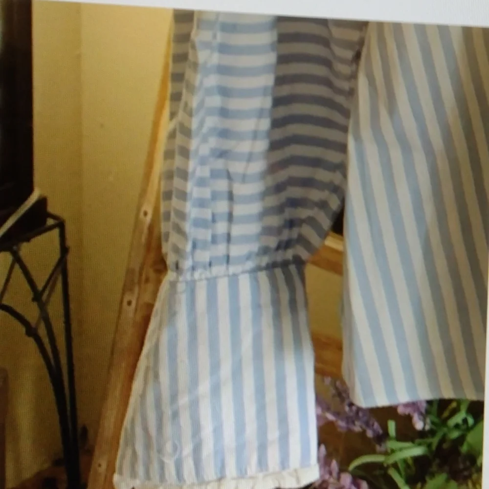 Free People Bexley Cotton Striped Blouse - Picture 10 of 11